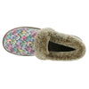 Skechers Bobs Too Cozy Aloha Doodle Womens Slipper 9 BM US NaturalMultiDog