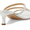 Michael Kors Celia Kitten Slide Optic White 9 M