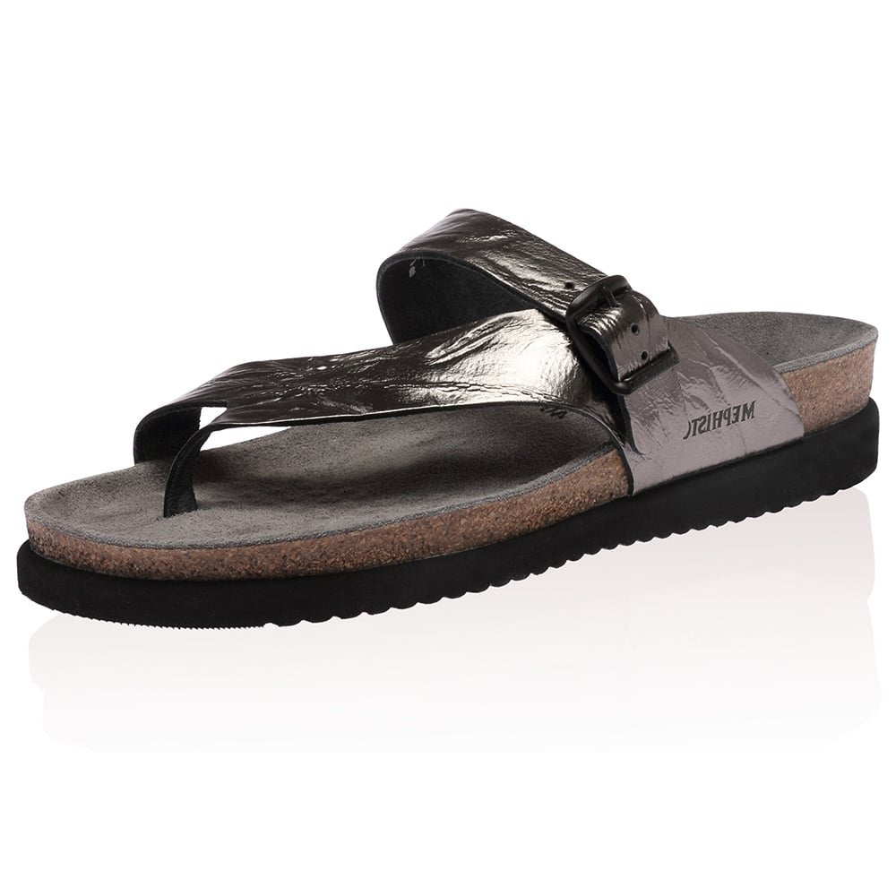 Mephisto Helen Etna Ladies Sandal Grey Metallic UK6.5 EU39 US9