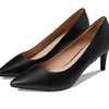Cole Haan Vandam Pump 65 mm Navy Blazer Croco Embossed Leather 5 B (M)