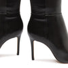 SCHUTZ Women's Mikki Up Boots, Black, 6 Medium US