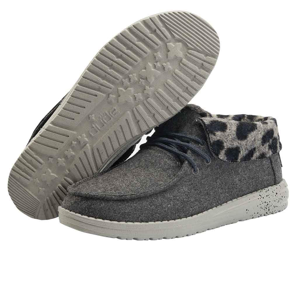 Hey Dude Women's Britt | Women?s Shoes | Women?s Lace Up Boots | Comfortable & Light-Weight