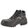 Skechers mens Burgin-sosder Industrial Boot, Black Embossed Leather, 11.5 Wide US