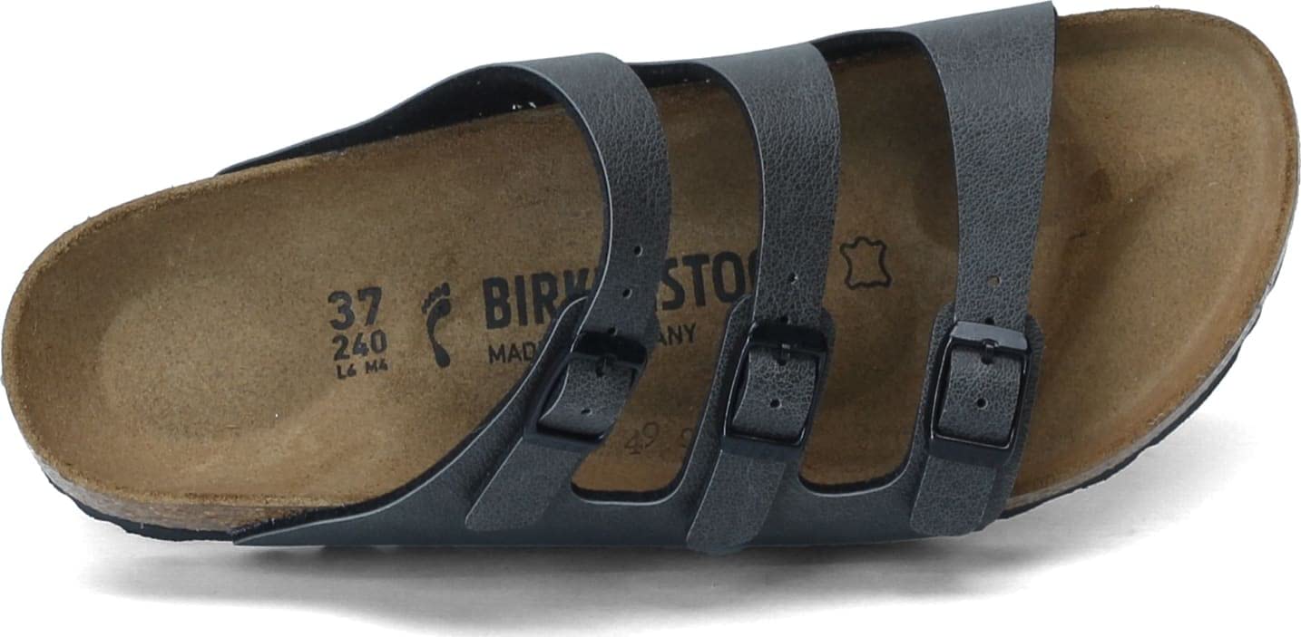 Birkenstock Florida Fresh Anthracite Pu Birko-Flor EU 42 (US Women's 11-11.5) Narrow