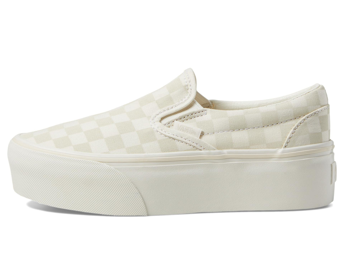Vans Unisex Classic Slip-On Stackform White Men 9.5 Women 11 Medium