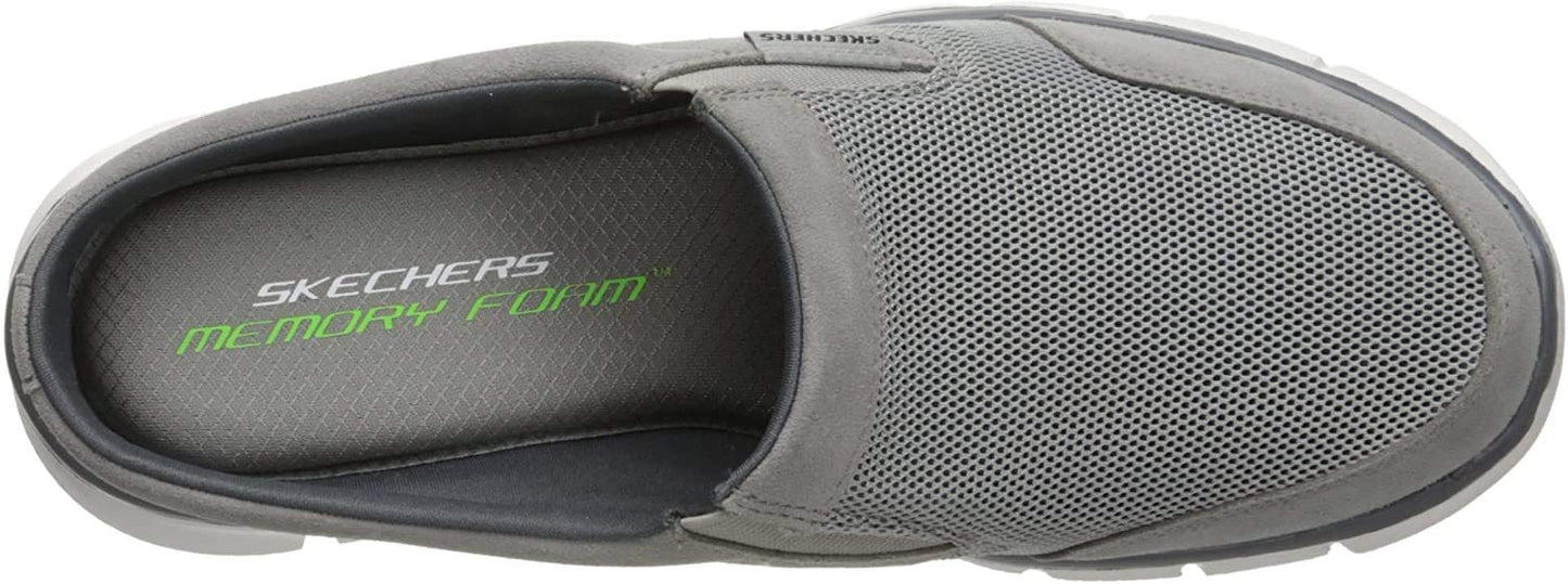 Skechers Sport Men's Equalizer Coast to Coast Mule, Grey, 11.5 W US