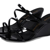 Stuart Weitzman Strapeze 85 Wedge Black 8.5 B