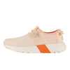 HEYDUDE Women's Sirocco Sport Stripe Sneaker, Pink Size 7 | Lightweight Slip On Mesh Casual Shoe for Travel and Everyday Wear