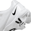 Nike Youth Vapor Edge Shark Football Cleats (6Y, White/Grey Fog/Black)