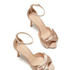 kate spade new york Women's Bridal Bow Pump Sandal, Pale Vellum, 8.5