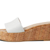 Stuart Weitzman Womens Summer Wedge White 10.5 B
