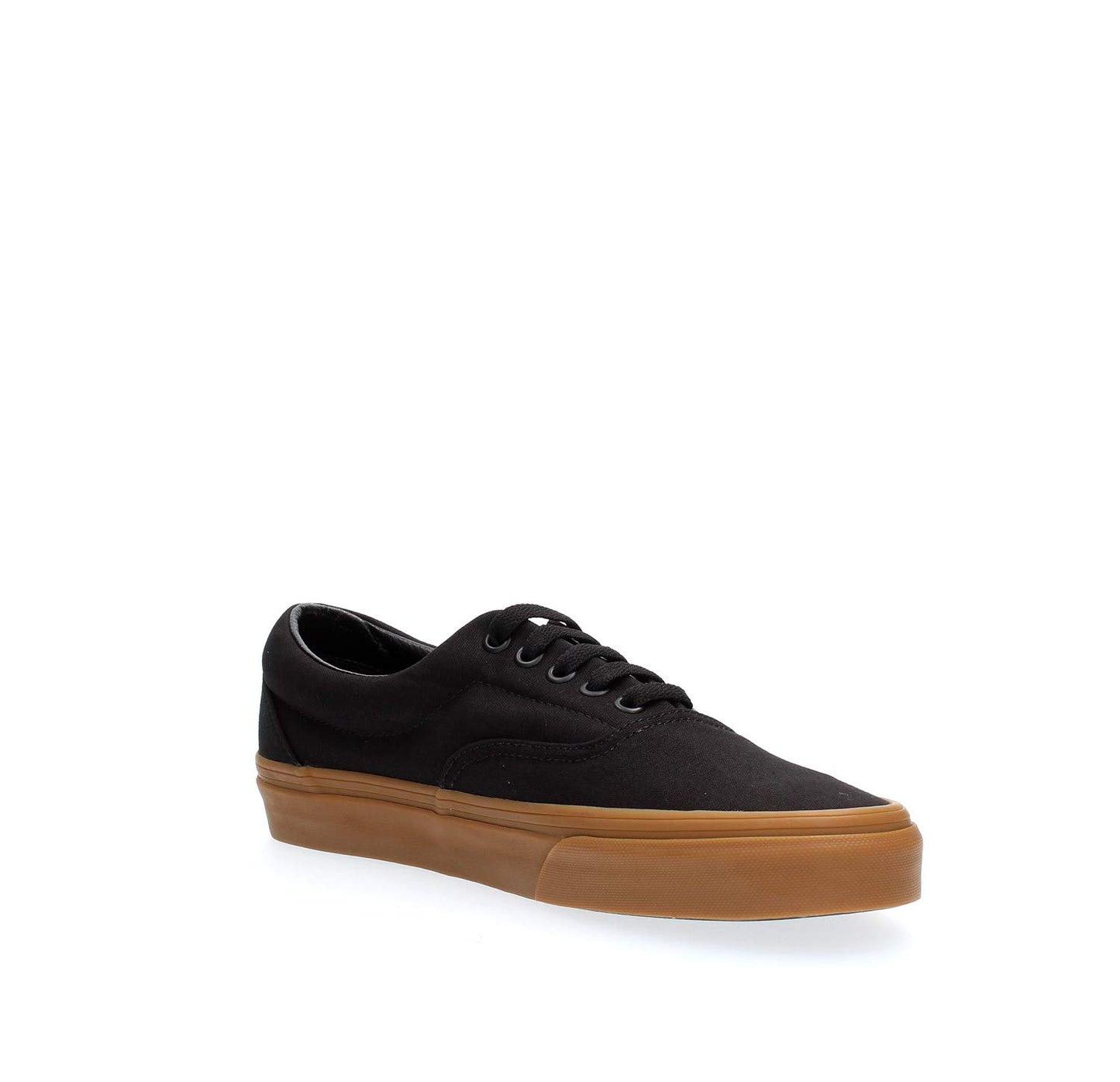 Vans Unisex Era Black/Classic Gum Skate Shoe 8.5 Men US / 10 Women US