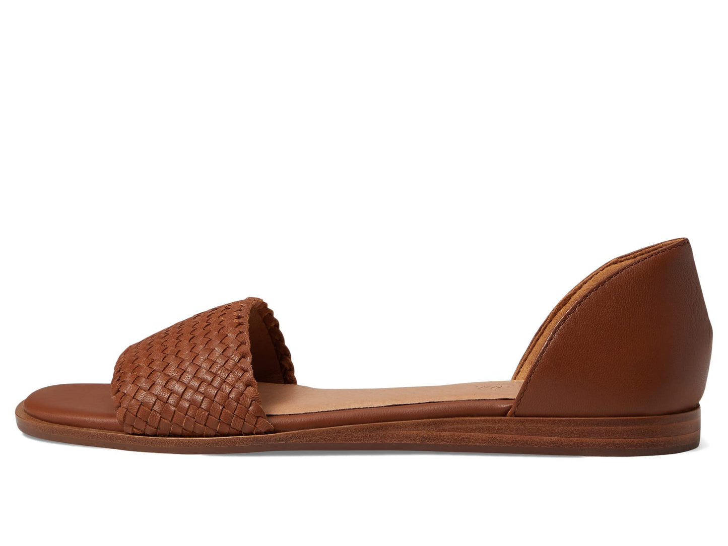 Madewell The Nelda D'Orsay Flat: Woven Edition Dried Maple 5.5 M