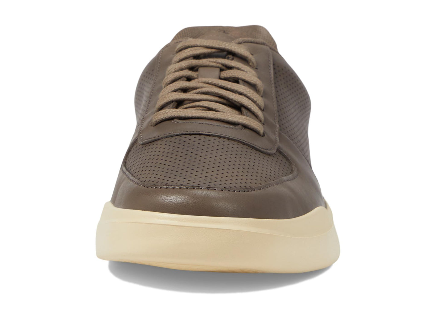 Cole HAAN Mens Grand Crosscourt Modern PERF Sneaker, Morel Oat/Scarab, 10.5 W US