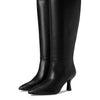 Madewell Women's Justine Tall Boot Extended Calf Fashion, True Black, 10.5