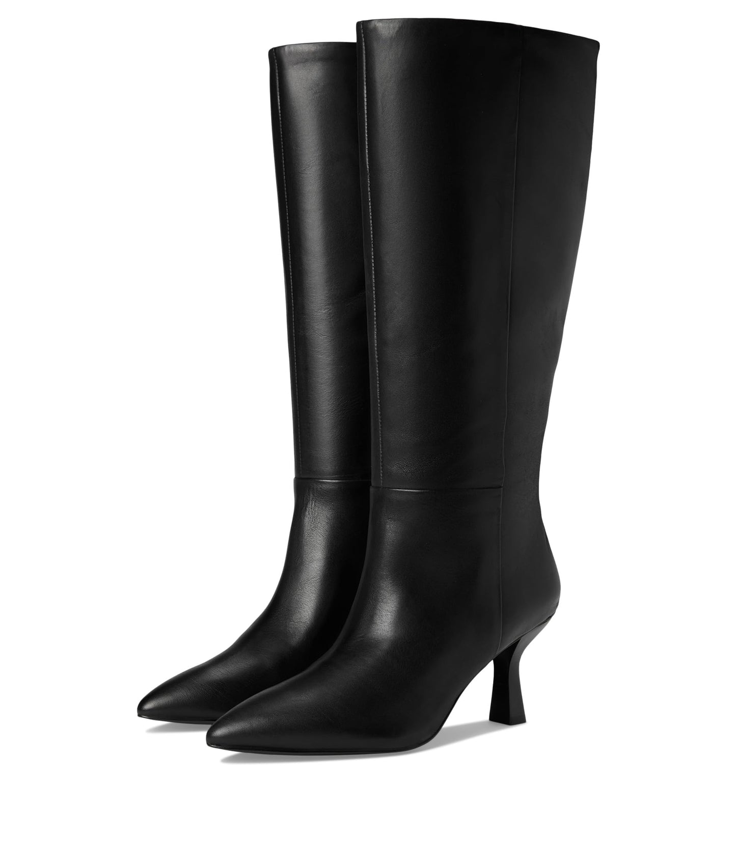 Madewell Women's Justine Tall Boot Extended Calf Fashion, True Black, 10.5