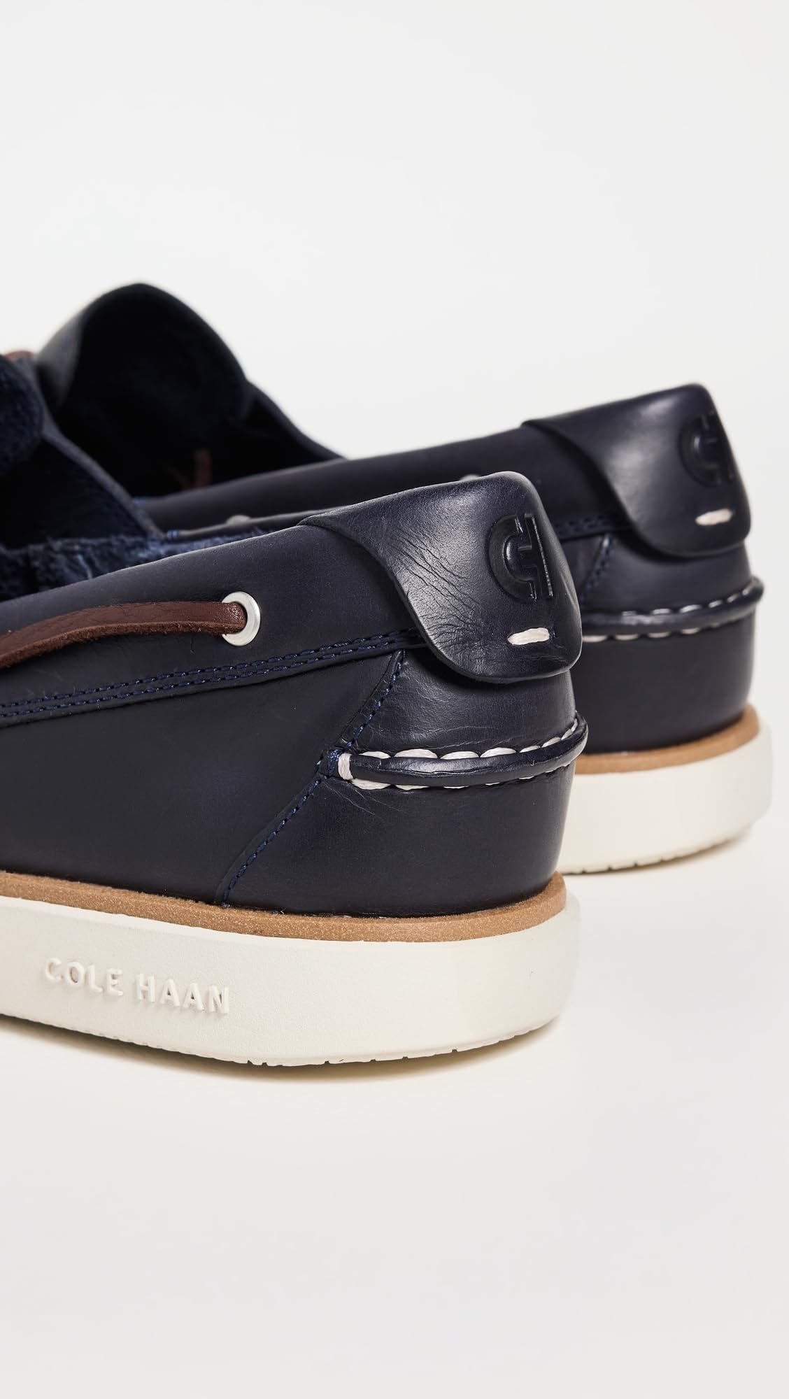 Cole Haan Men's Grandpro Windward Boat Shoe, Navy Blazer/Madeira/Ivory, 13-M US