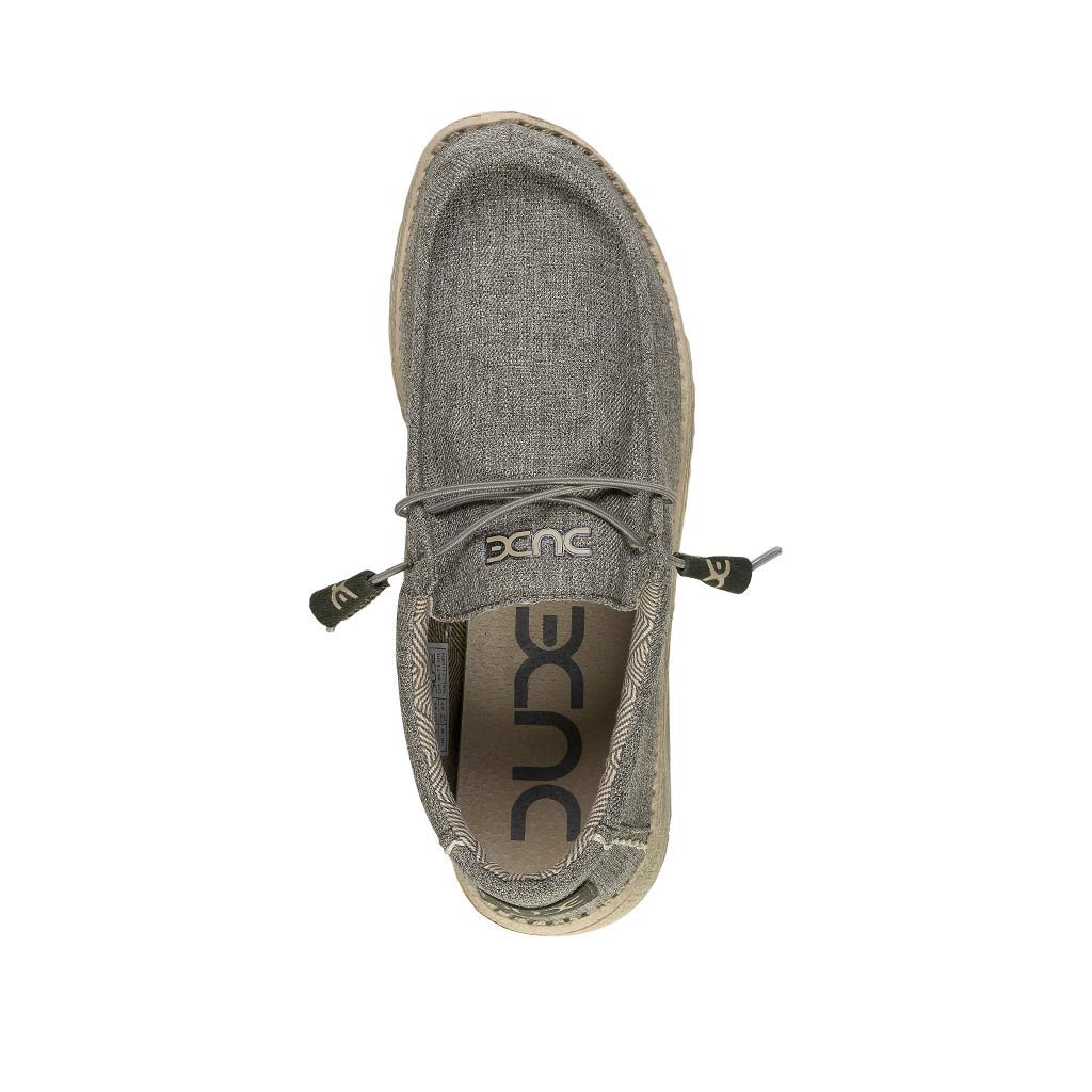 HEYDUDE Women's Wendy Fringe Sage Size 8 | Women's Shoes | Women's Slip On Shoes | Comfortable & Light-Weight