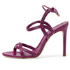 Schutz Women's Brynn Sandal, Cerise Pink, 9.5
