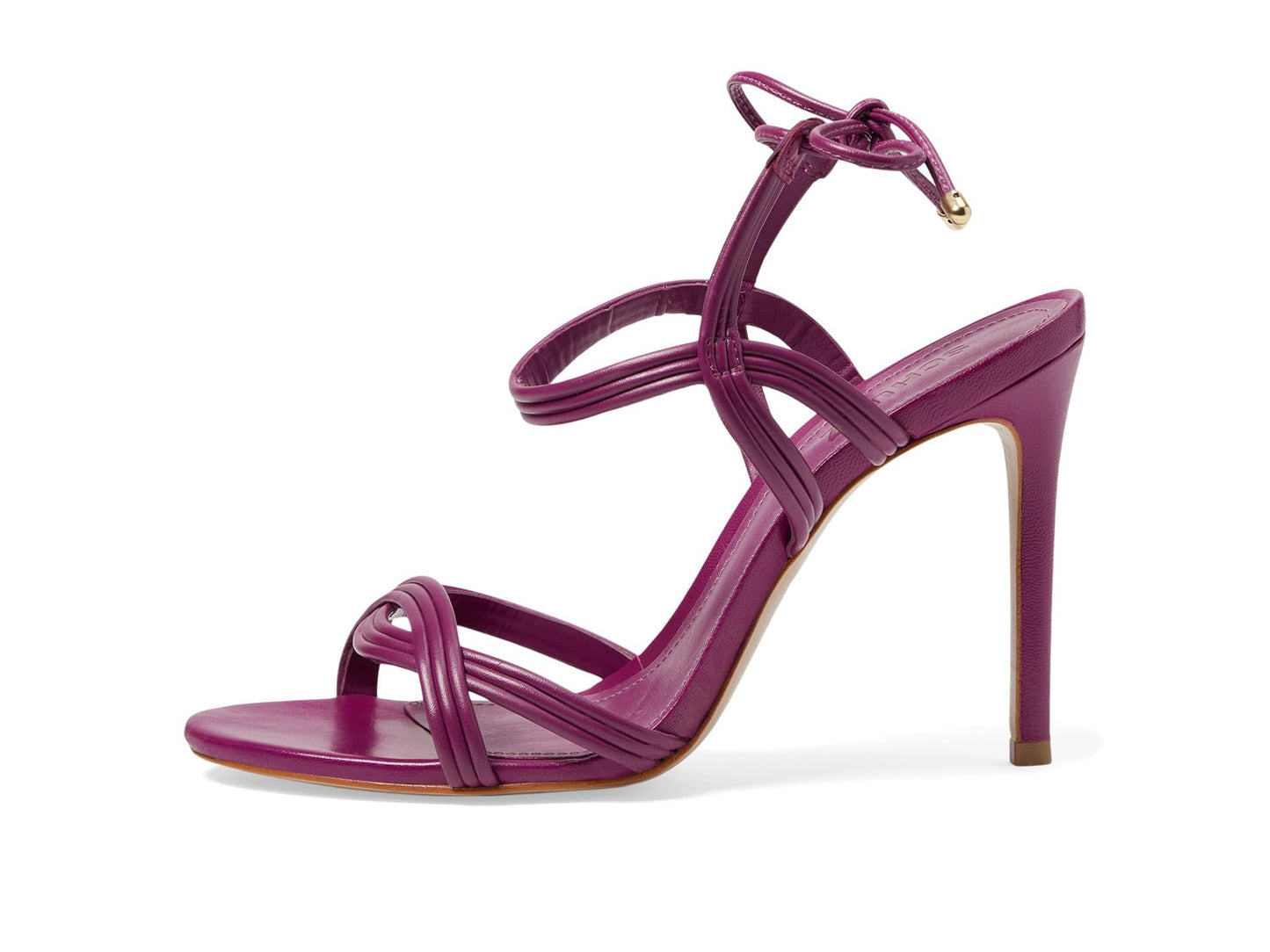 Schutz Women's Brynn Sandal, Cerise Pink, 9.5