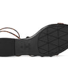 Schutz Women's Inez Flat Brown/Tortoise 5.5 Medium