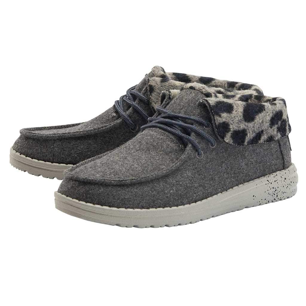 Hey Dude Women's Britt | Women?s Shoes | Women?s Lace Up Boots | Comfortable & Light-Weight