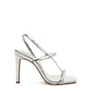 Schutz Women's Heloise High Silver 7.5 Medium