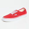 Vans U Authentic Sneakers, Red, 17 US Women/15 US Men