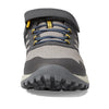 Merrell® Nova 3 Kids Shoes – Ideal for Little and Big Kids – Synthetic Upper – Bungee Lace Closure – Round Toe Grey/Blue/Gold 13.5 Little Kid M