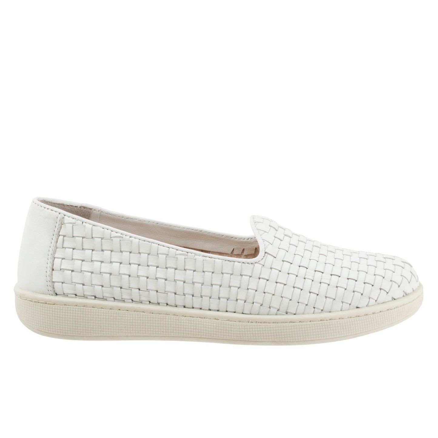 Trotters, Womens, Adelina, White, 8.5, N (AA)