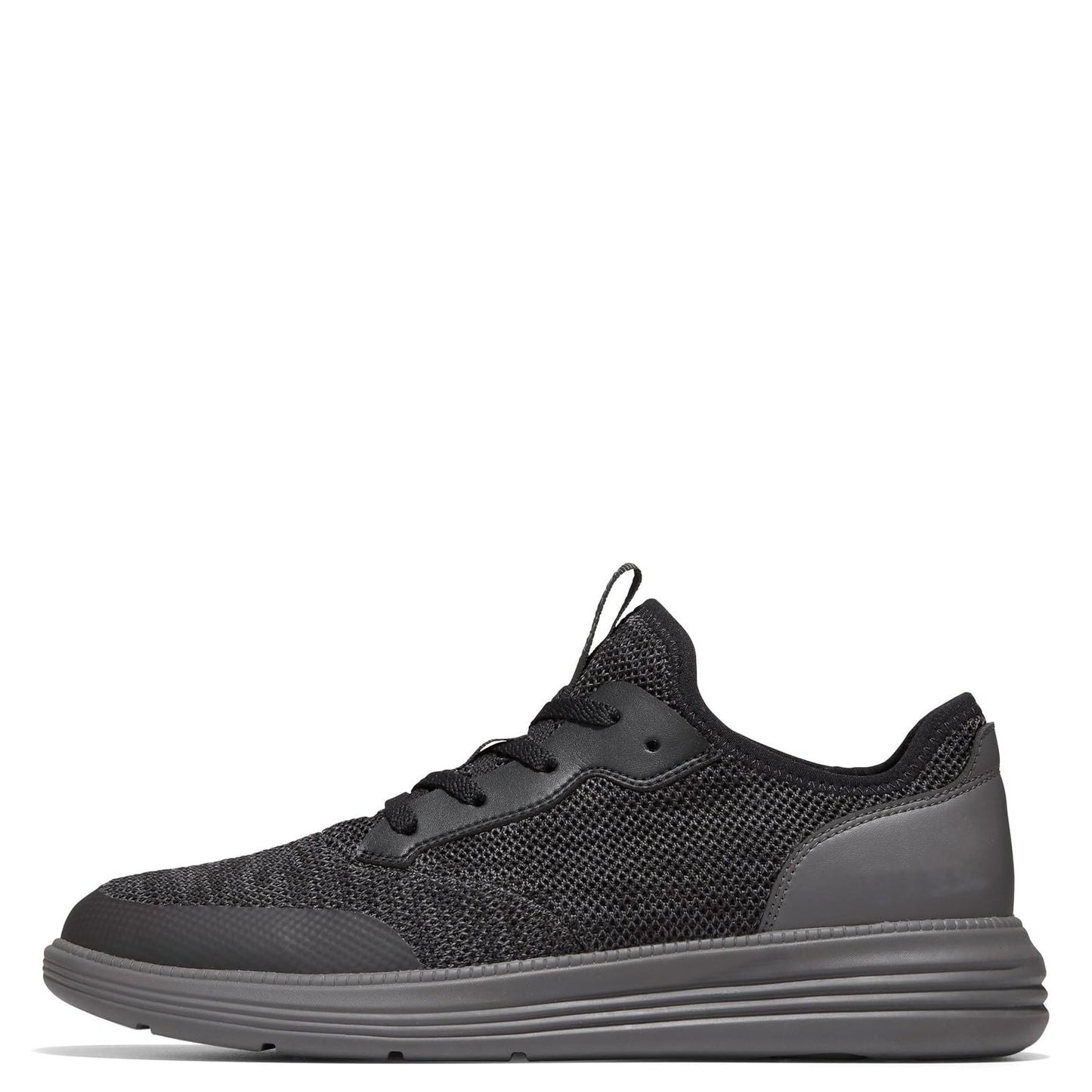 Cole Haan Men's Grand+ Journey Sneaker, Black/Black/Pavement, 11 Wide