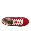 Taos Star Women's Sneaker - Iconic Style with Canvas Design for Everyday Adventures - Custom Fit Lacing and Premium Removable Footbed with Arch Support for All Day Comfort Red 8.5 M US