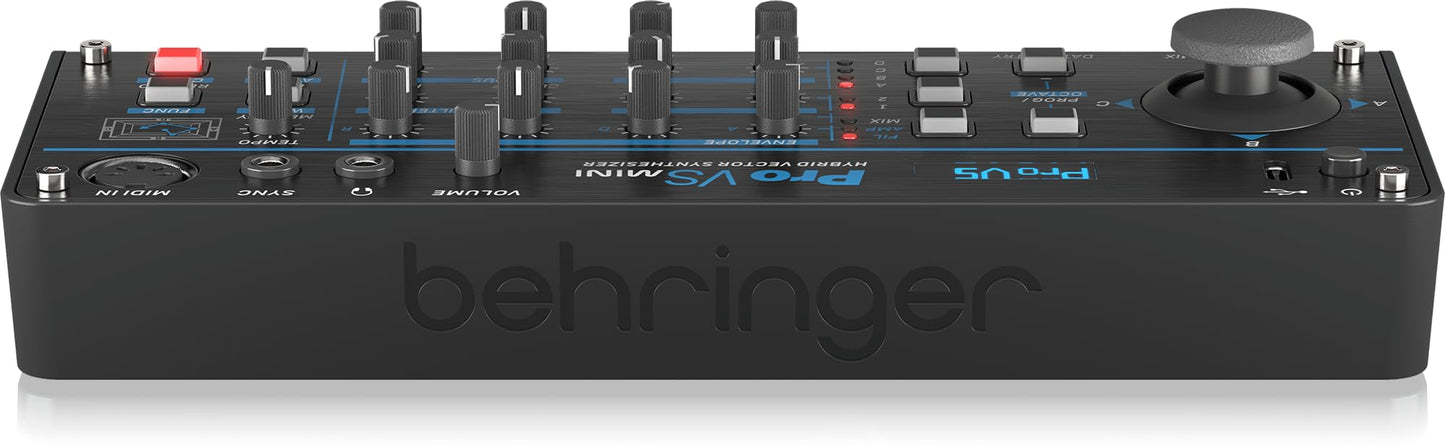 Behringer PRO-VS MINI Portable Hybrid Vector Synth USB MIDI Sequencer