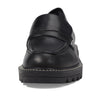 Bernardo Chandler - Shoes for Women - Antique Calf Upper - Leather Lining and Insole - Penny Strap on Vamp Black 6 M