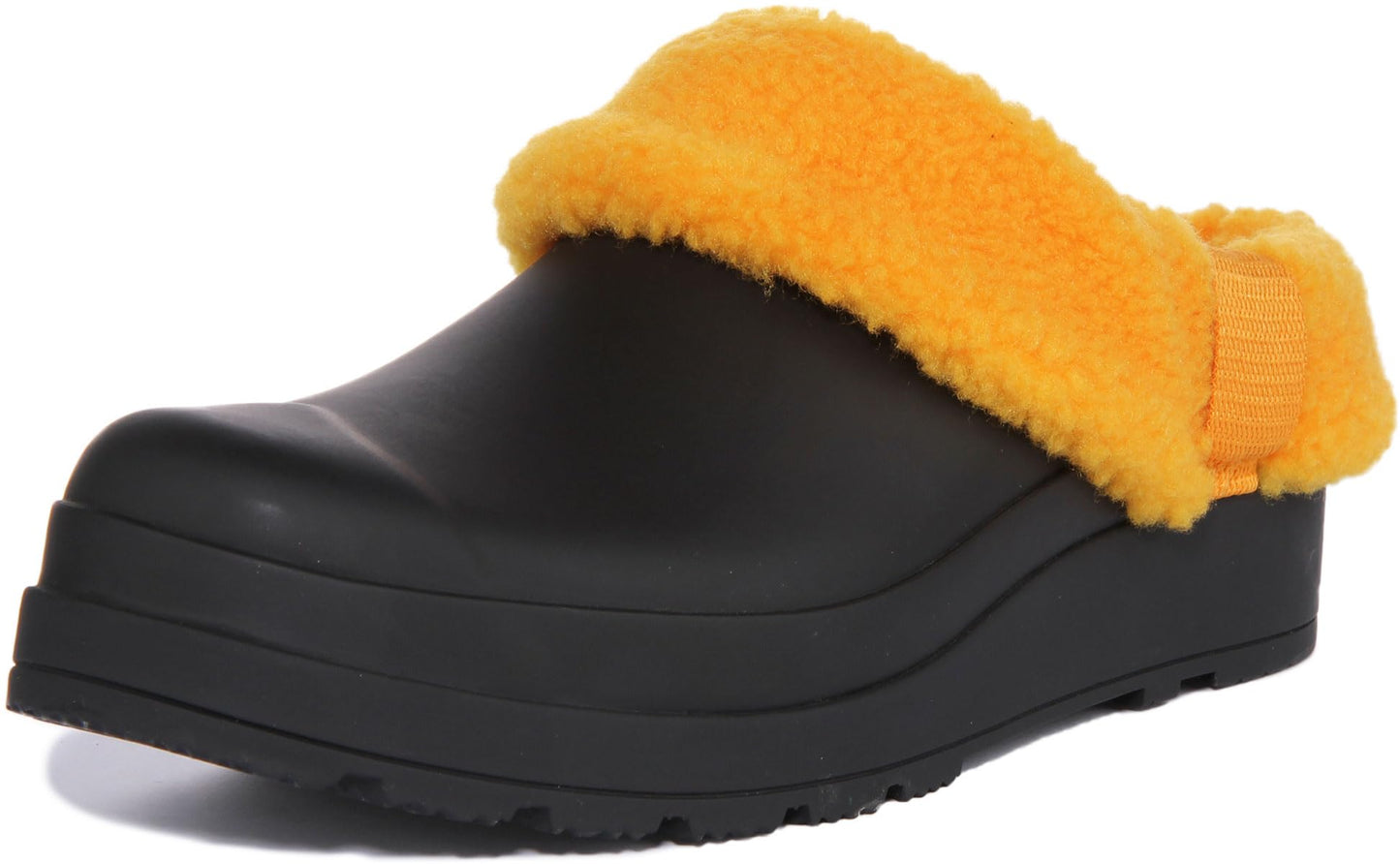 Hunter Play Sherpa Insulated Clog Black/Nomad Orange 5 M