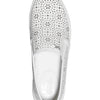 Michael Michael Kors Kane Perforated Slip-On Sneakers Size 10 Optical White