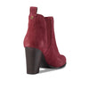Michael Kors Evaline Heeled Bootie Mulberry 8.5 M