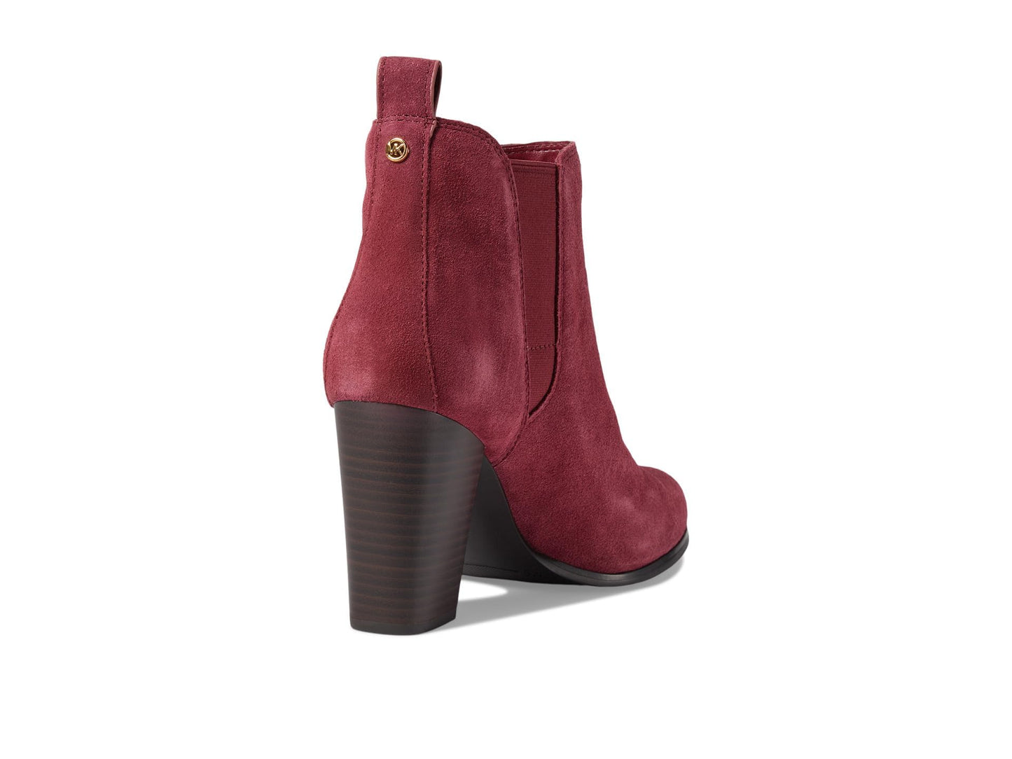 Michael Kors Evaline Heeled Bootie Mulberry 8.5 M