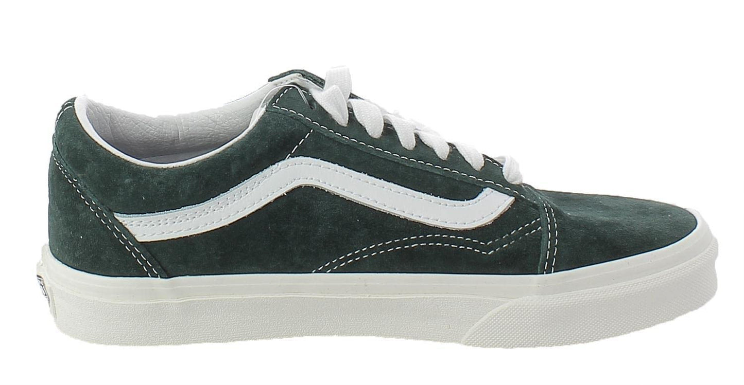 Vans Men's Suede Old Skool Sneakers, Jungle Green, 10.5 Medium US