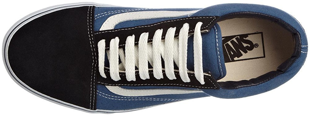 Vans Old Skool (Suede/Canvas) Unisex Adult Trainers, Multicoloured Navy, 6.5