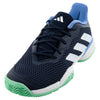 adidas Girl's Barricade (Little Kid/Big Kid) Ink/White/Blue Fusion 4 Big Kid M