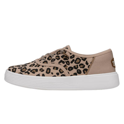 HEYDUDE Conway W Desert Leopard Size W7 | Women's Shoes | Women's Slip On Sneakers | Comfortable & Light-Weight