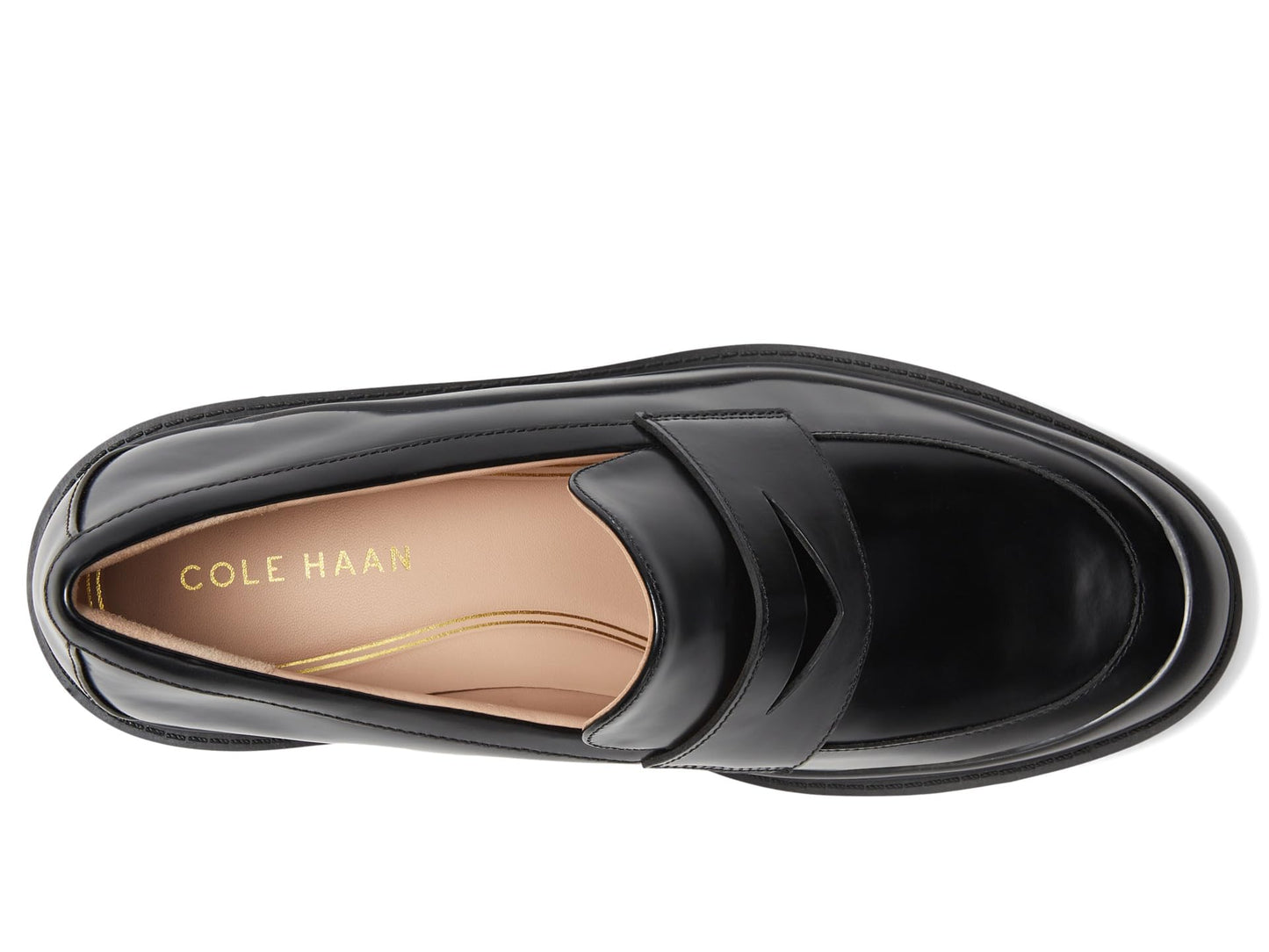 Cole Haan Women's Grand Ambition Westerly Loafer, Black Leather, 8.5 Wide