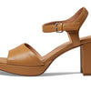 Madewell The Nadia Platform Sandal Amber Brown 7.5 M
