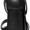 Michael Kors Women's Berkley Mid Sandal, Black, 6