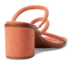 Madewell CAIA Occasion Sandal Suede Classic Coral 8.5 M