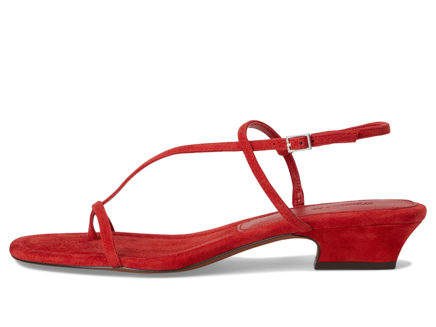Madewell Women's Tonio Strappy Sandal, Bandana Red, 7.5 Medium