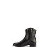 Frye Melissa Button Short 2 Boots for Women Made from Vintage Leather with Antique Silver Hardware, Leather Lining, and Leather Outsole – 7” Shaft Height, Black - 8.5M