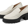 Stuart Weitzman Womens Soho Loafers Cream, 8 Medium