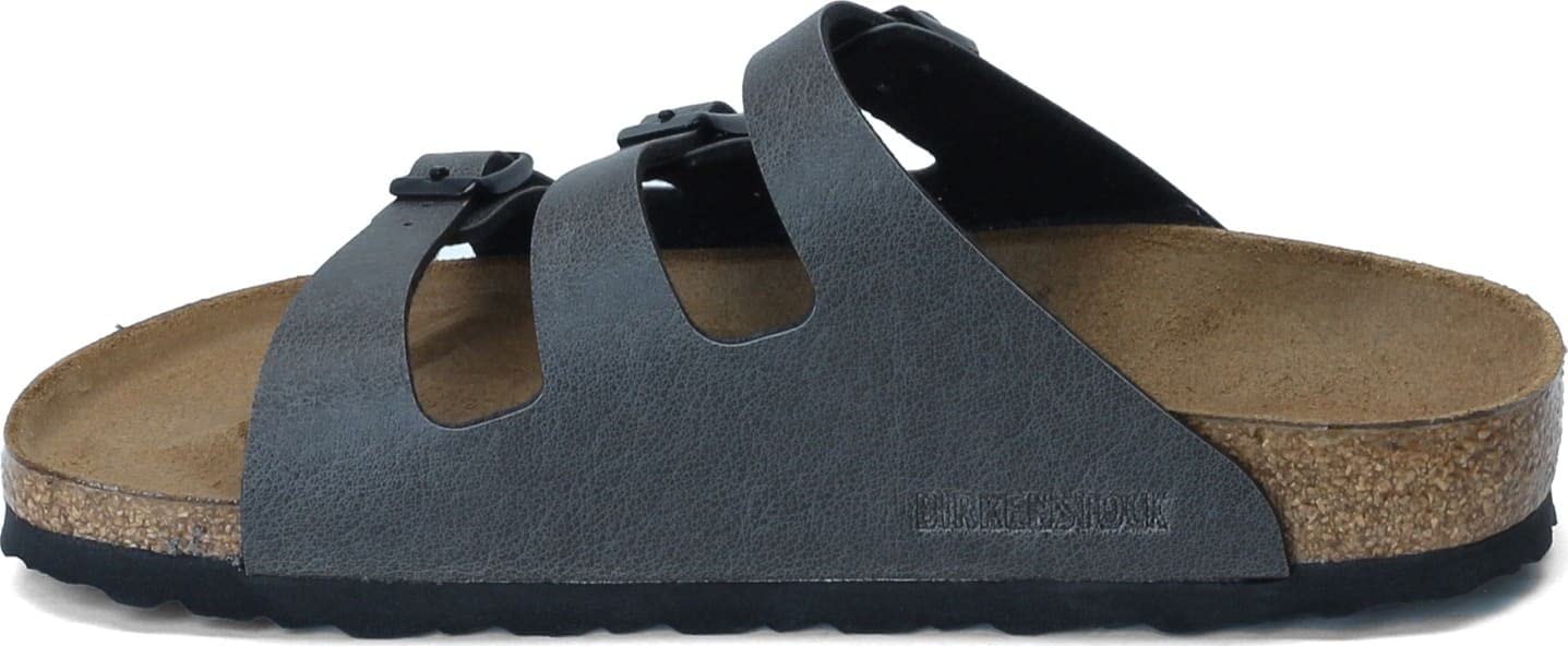 Birkenstock Florida Fresh Anthracite Pu Birko-Flor EU 42 (US Women's 11-11.5) Narrow